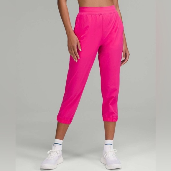 Lululemon Adapted State High-Rise Cropped Jogger 23" in Sonic Pink - Picture 3 of 6